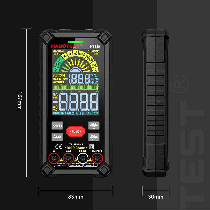 Multímetro Digital Habotest HT129